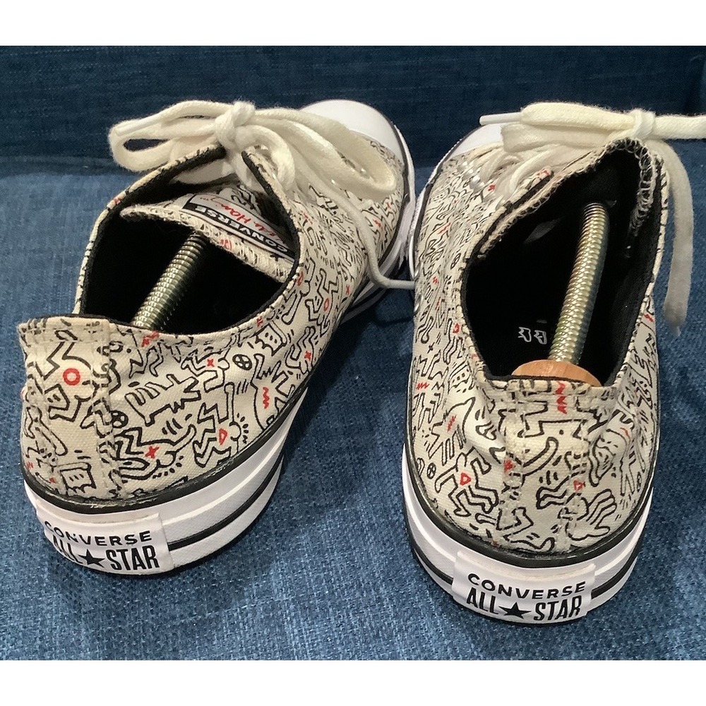 Converse Keith Haring Chuck Taylor All-Star Sneakers Tennis Shoes  M 9.5 W 11.5 - Picture 4 of 6